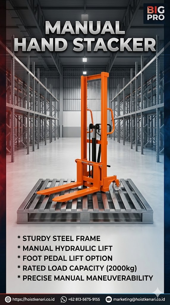 manual hand stacker
